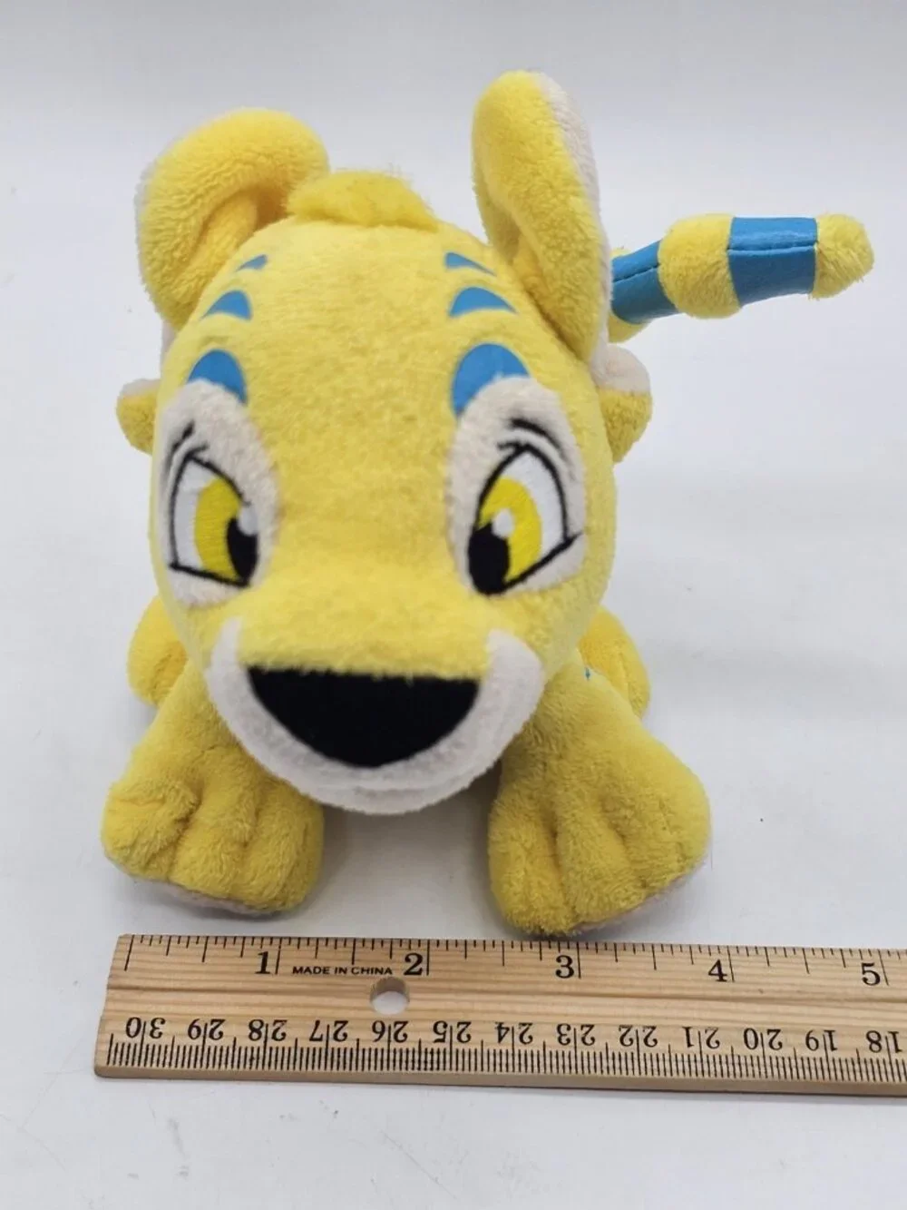 Neopets Yellow Kougra Tiger Plush Video Game Toy Rare - Picture 11 of 11